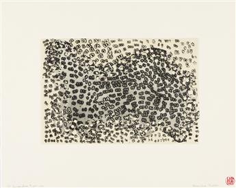 HOWARDENA PINDELL (1943 - ) Number Series, #1.                                                                                                   